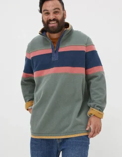 FatFace Airlie Chest Stripe Sweatshirt|Men Sweatshirts & Hoodies