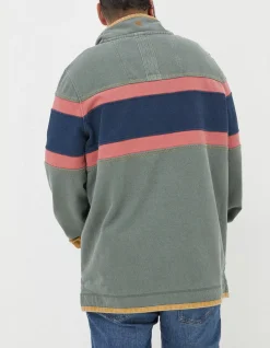 FatFace Airlie Chest Stripe Sweatshirt|Men Sweatshirts & Hoodies
