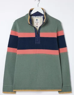 FatFace Airlie Chest Stripe Sweatshirt|Men Sweatshirts & Hoodies