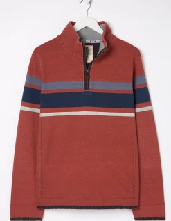 FatFace Airlie Chest Stripe Sweatshirt|Men View All