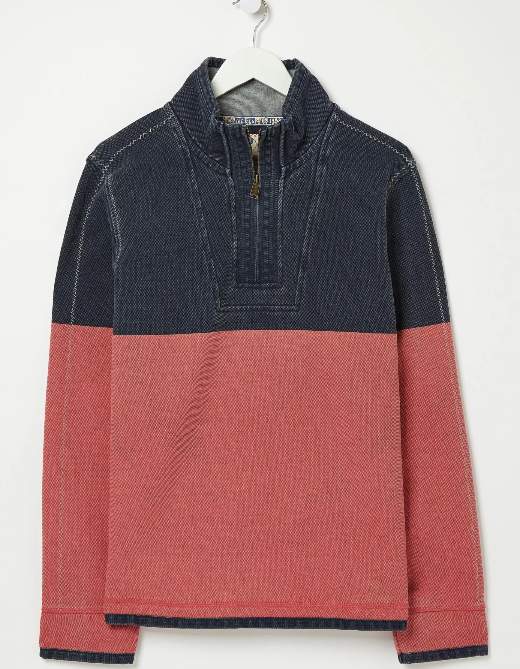 FatFace Airlie Colour Block Sweatshirt|Men Sweatshirts & Hoodies