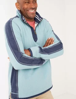 FatFace Airlie Cuff Stripe Pocket Sweat|Men Sweatshirts & Hoodies