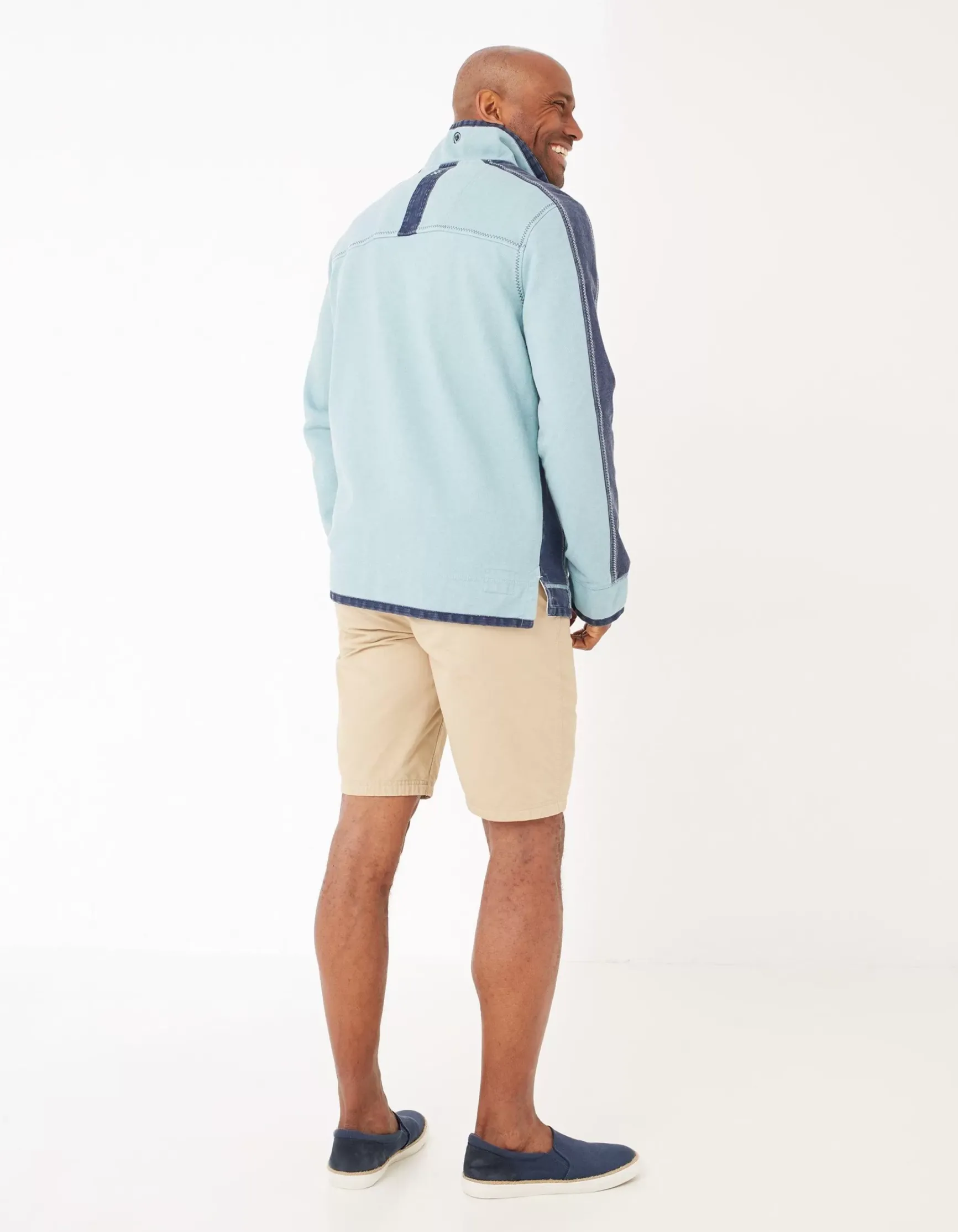 FatFace Airlie Cuff Stripe Pocket Sweat|Men Sweatshirts & Hoodies