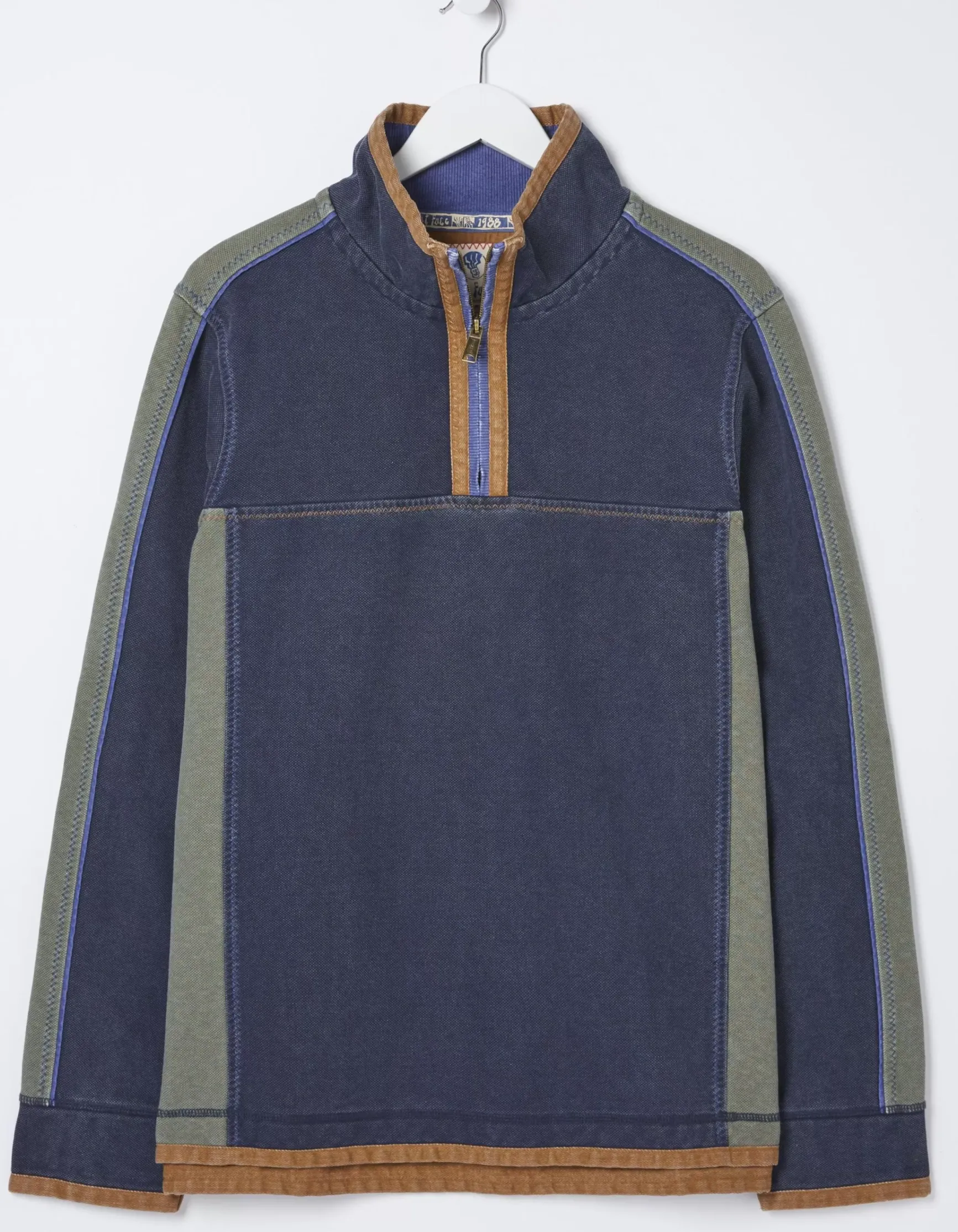 FatFace Airlie Panel Contrast Sweatshirt|Men View All