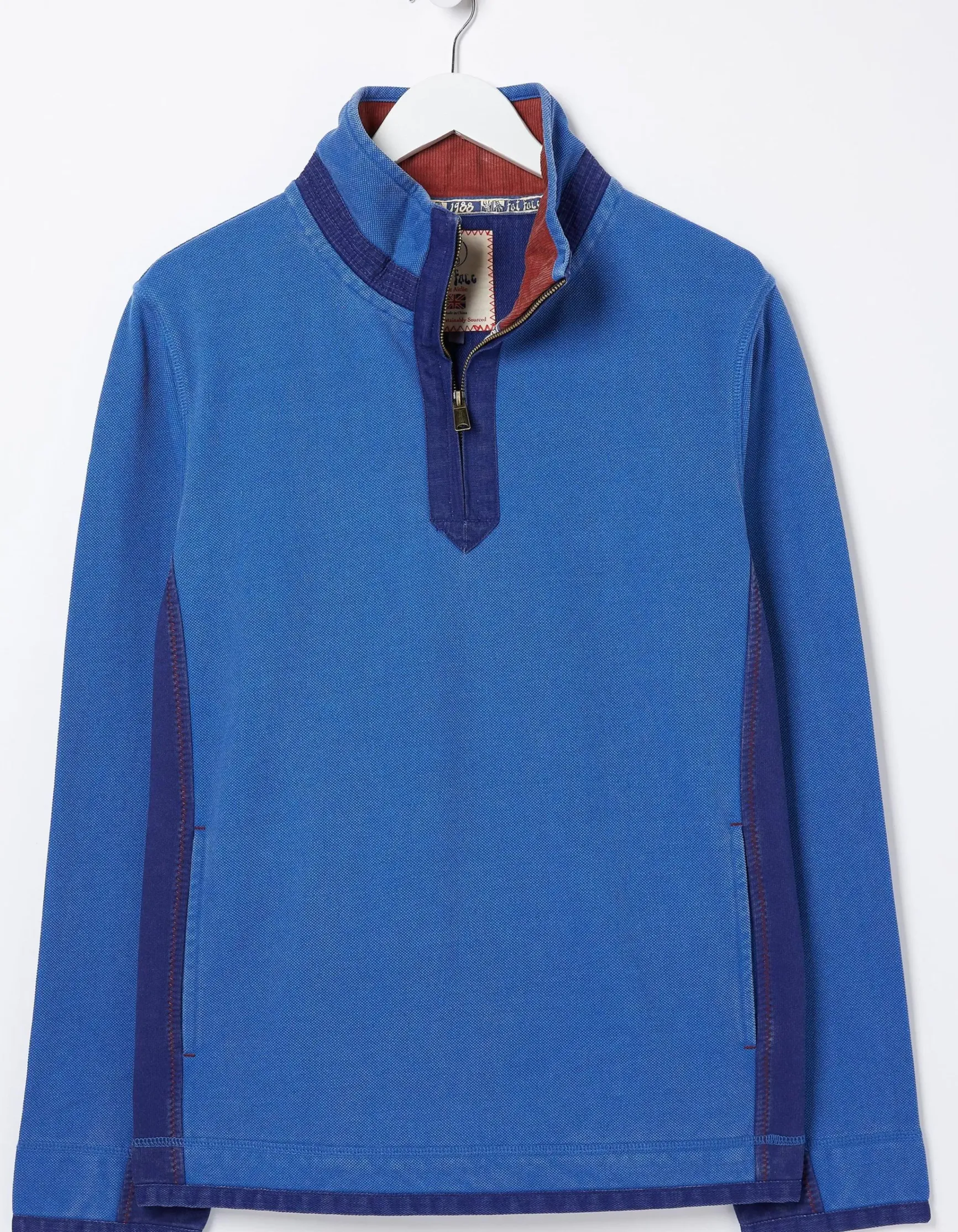 FatFace Airlie Pocket Panel Sweatshirt|Men Sweatshirts & Hoodies