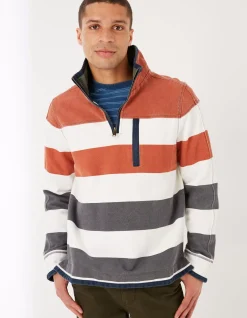 FatFace Airlie Rugby Stripe Sweat|Men Sweatshirts & Hoodies