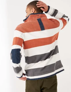 FatFace Airlie Rugby Stripe Sweat|Men Sweatshirts & Hoodies