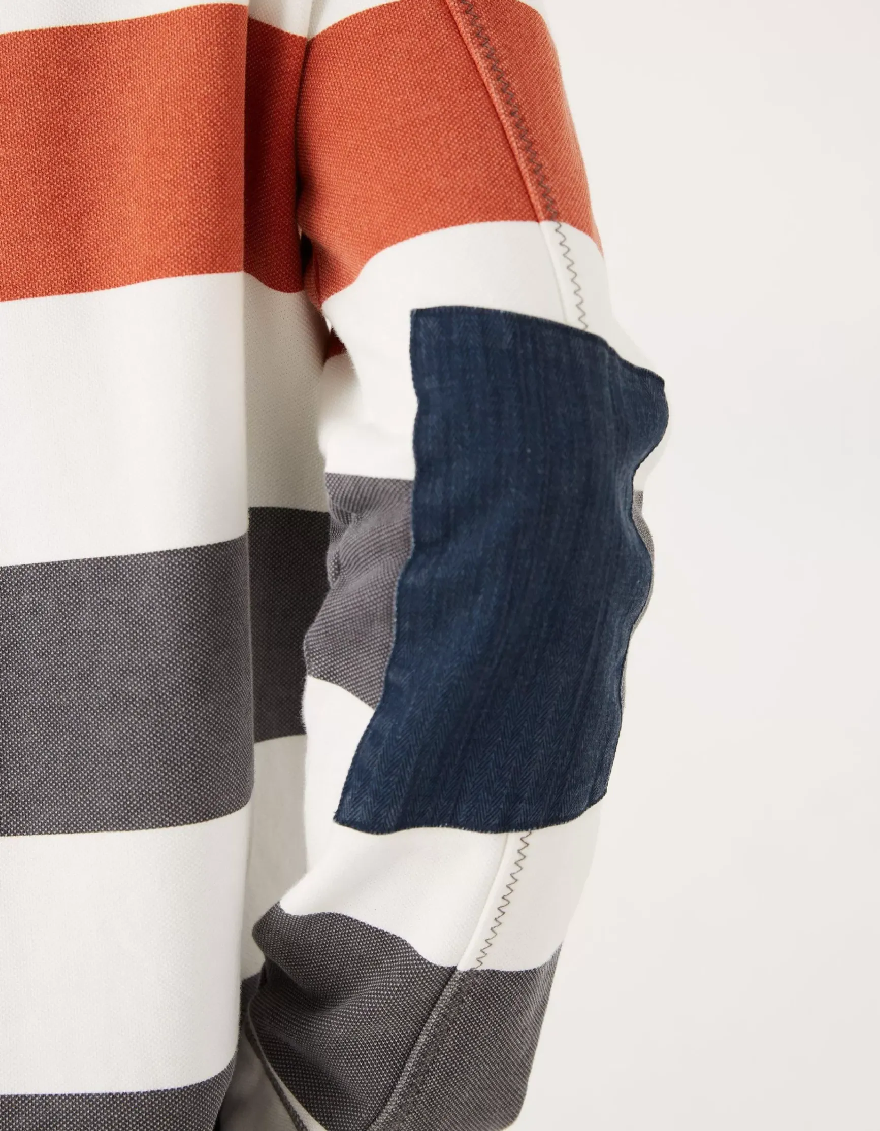 FatFace Airlie Rugby Stripe Sweat|Men Sweatshirts & Hoodies