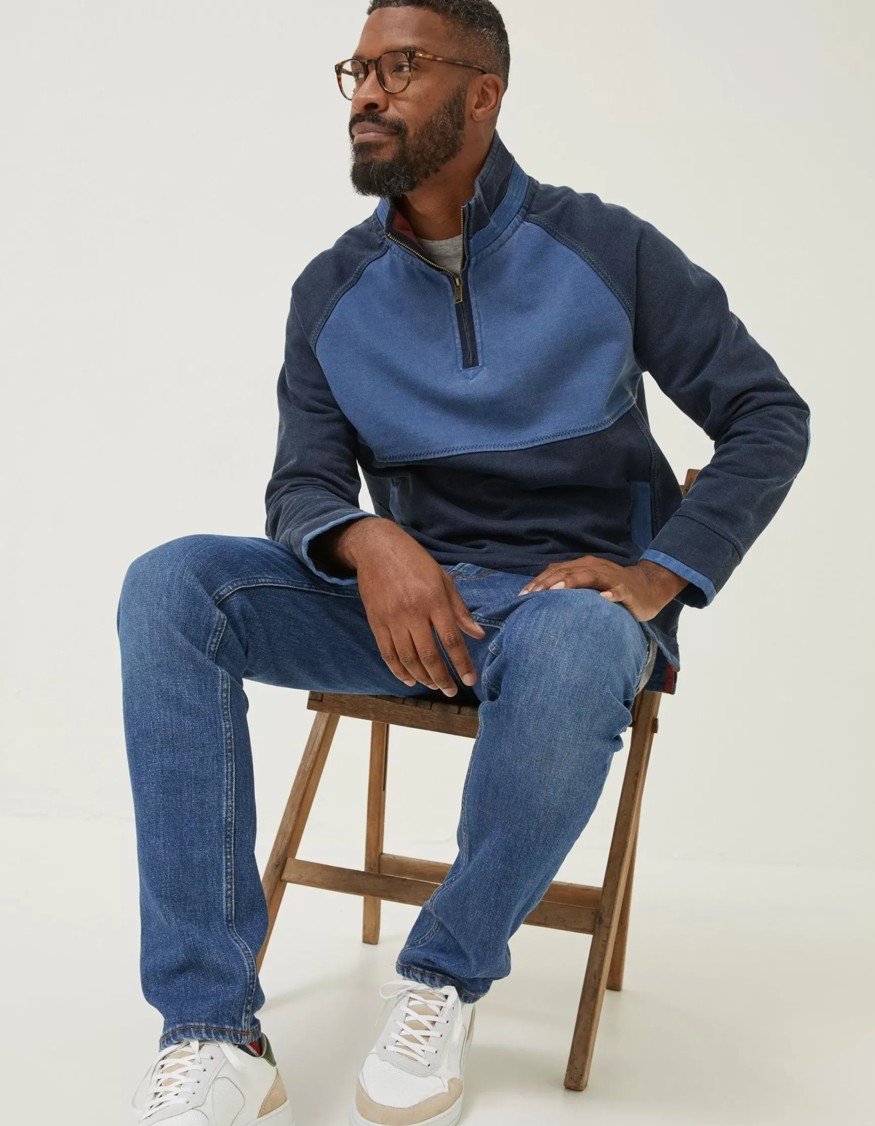 FatFace Airlie Tonal Pocket Sweatshirt|Men Sweatshirts & Hoodies