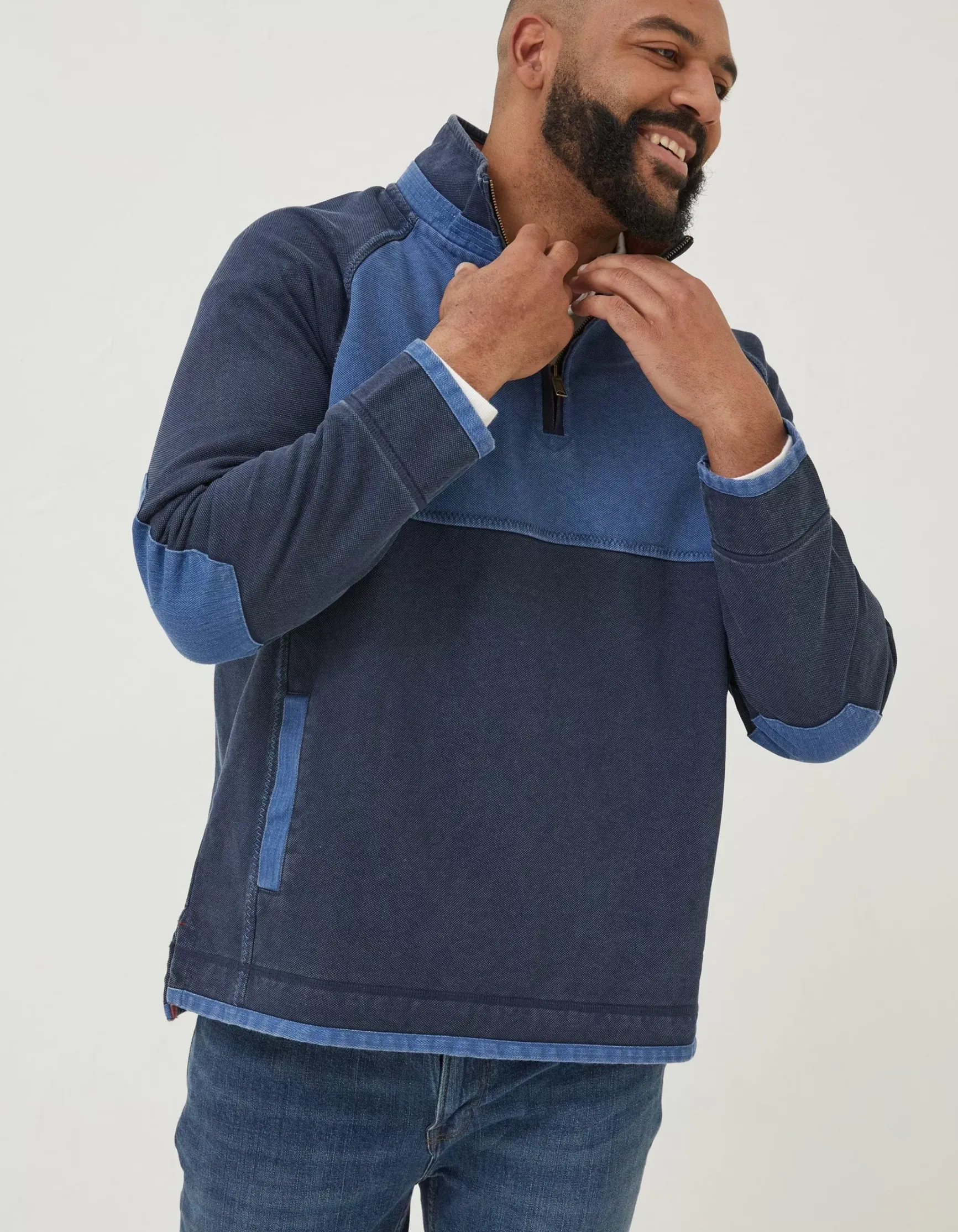 FatFace Airlie Tonal Pocket Sweatshirt|Men Sweatshirts & Hoodies