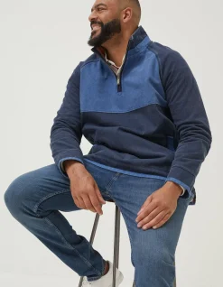 FatFace Airlie Tonal Pocket Sweatshirt|Men Sweatshirts & Hoodies