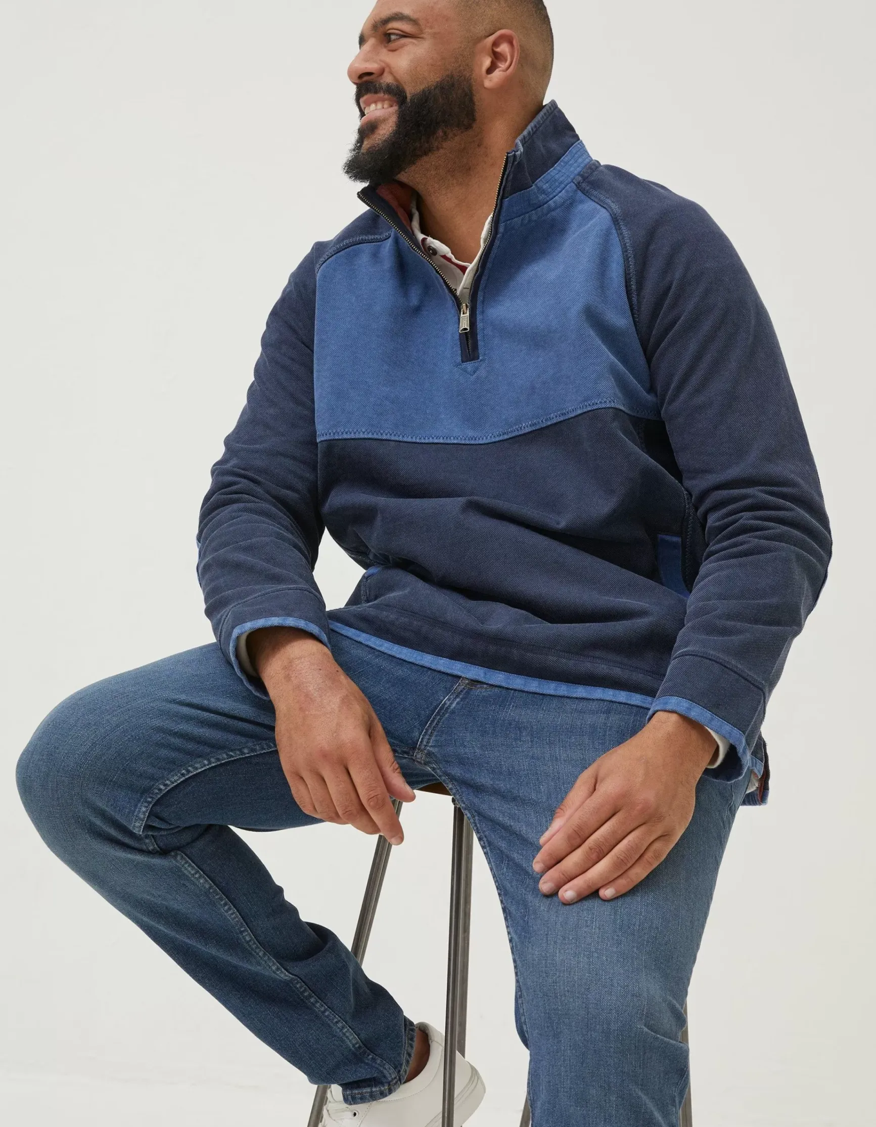 FatFace Airlie Tonal Pocket Sweatshirt|Men Sweatshirts & Hoodies