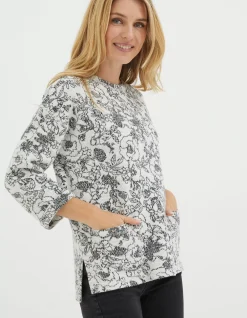 FatFace Amari Jacquard Sweatshirt|Women Sweatshirts & Hoodies