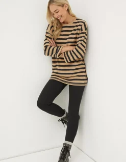 FatFace Amari Stripe Tunic|Women Sweatshirts & Hoodies