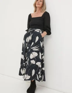 FatFace Amelie Twilight Midi Skirt|Women Skirts