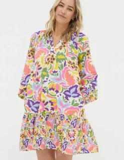 FatFace Amy Art Floral Tunic Dress|Women View All