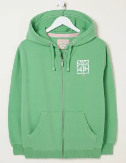 FatFace Amy Graphic Zip Through Hoodie|Women Sweatshirts & Hoodies
