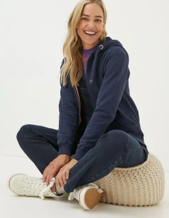 FatFace Amy Zip Through Hoodie|Women Sweatshirts & Hoodies