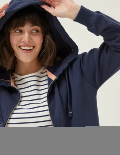 FatFace Amy Zip Through Hoodie|Women Sweatshirts & Hoodies