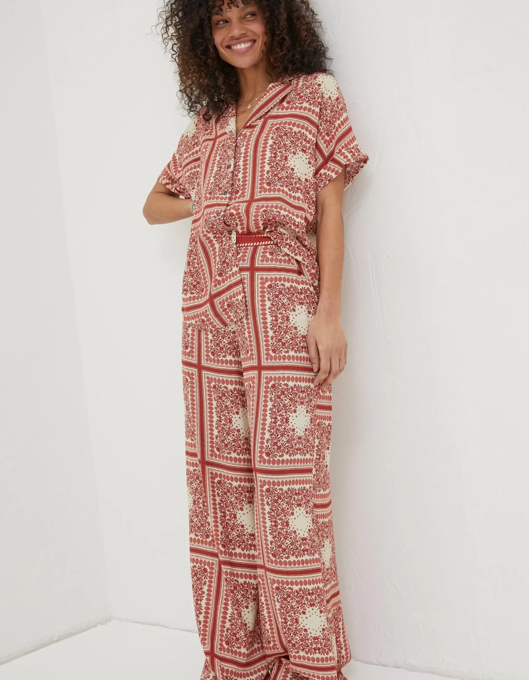 FatFace Aniyah Bandana Shirt|Women Shirts & Blouses