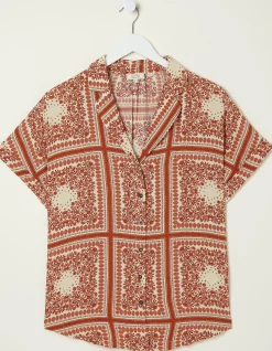 FatFace Aniyah Bandana Shirt|Women Shirts & Blouses