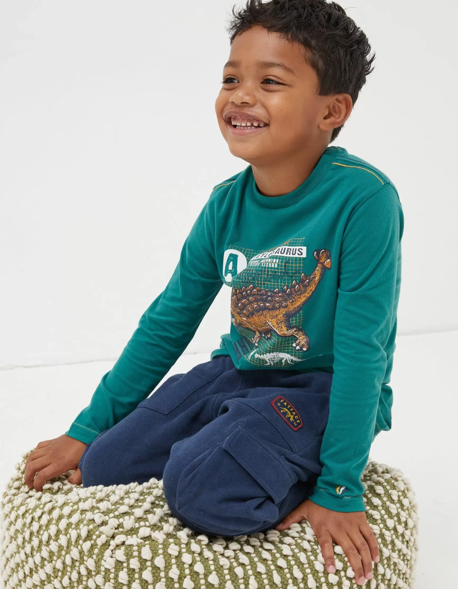 FatFace Ankylosaurus Graphic T Shirt|Boys View All