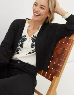 FatFace Anna Short Cardigan|Women Knitwear
