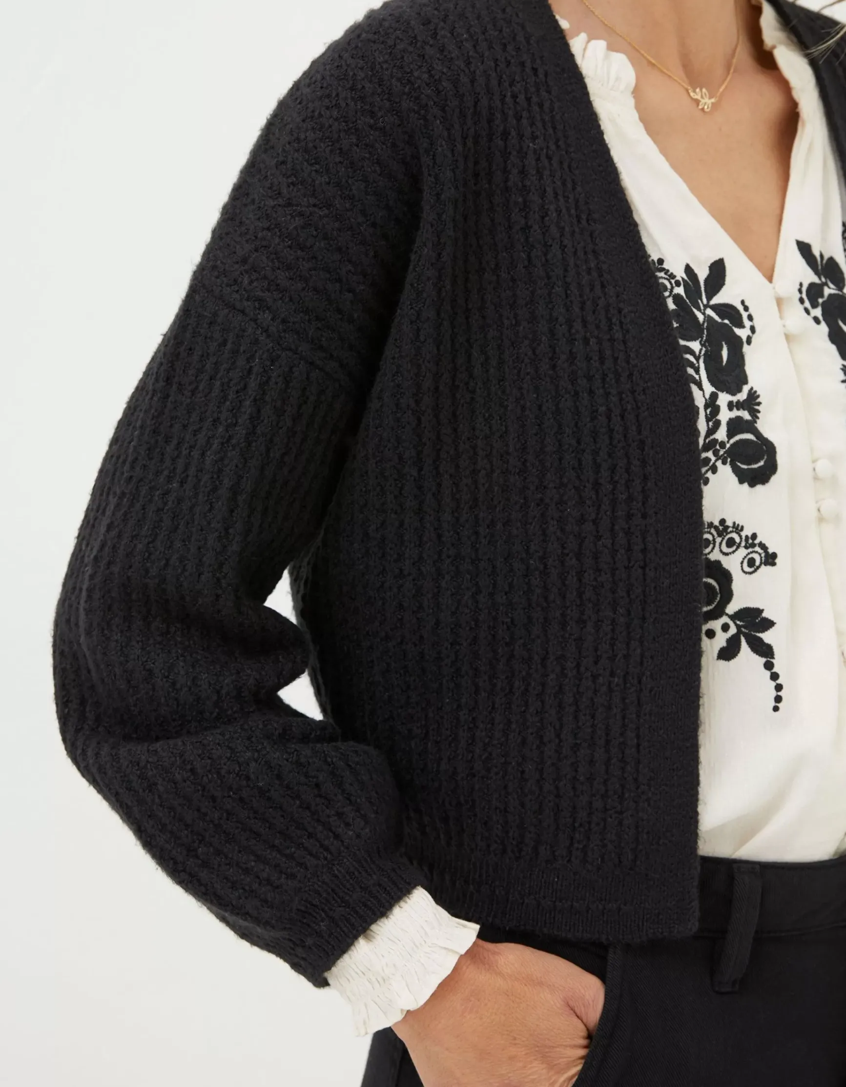 FatFace Anna Short Cardigan|Women Knitwear