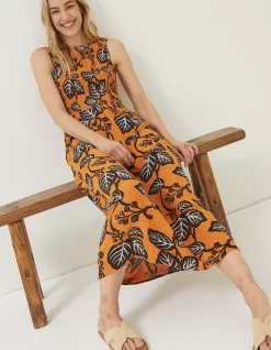 FatFace Anna Vine Floral Midi Dress|Women Dresses