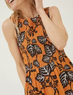 FatFace Anna Vine Floral Midi Dress|Women Dresses