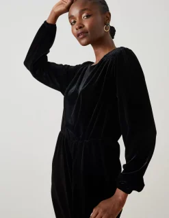 FatFace Annie Velvet Dress|Women Dresses