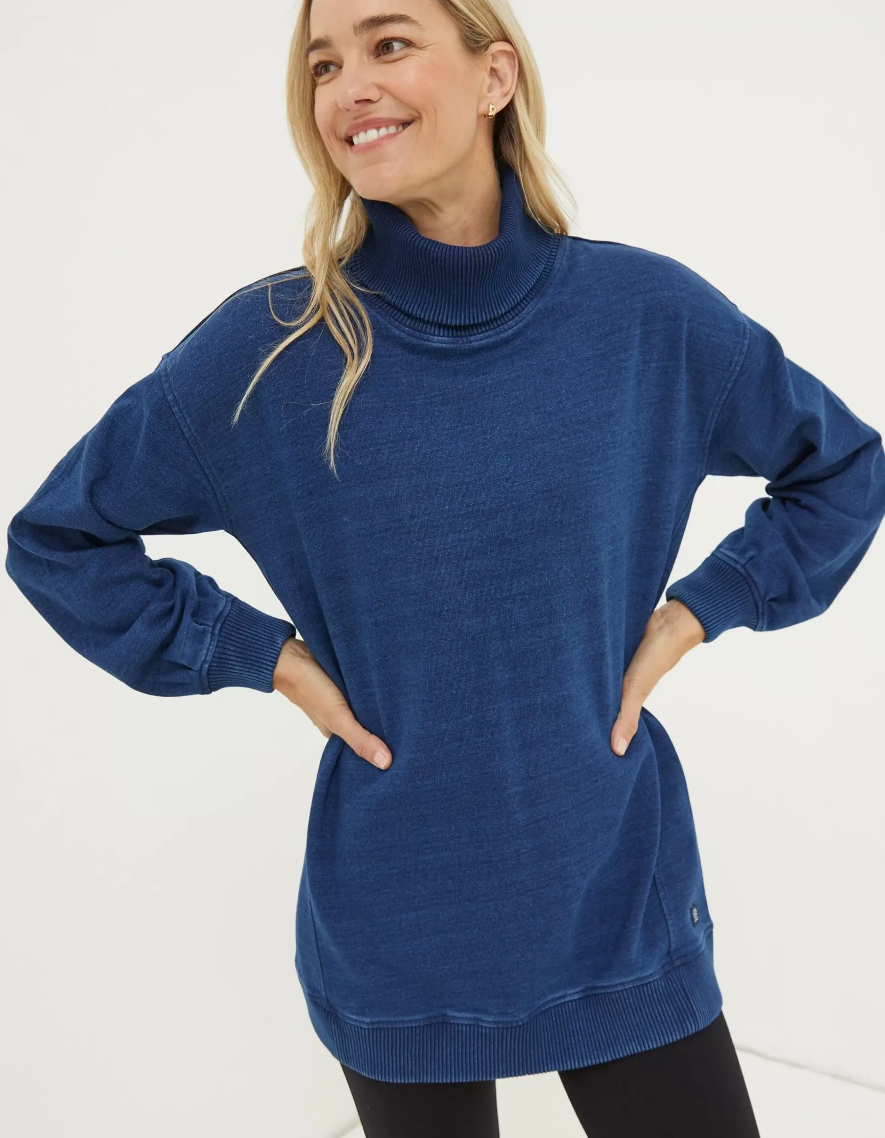 FatFace Arabella Roll Neck Tunic|Women Sweatshirts & Hoodies