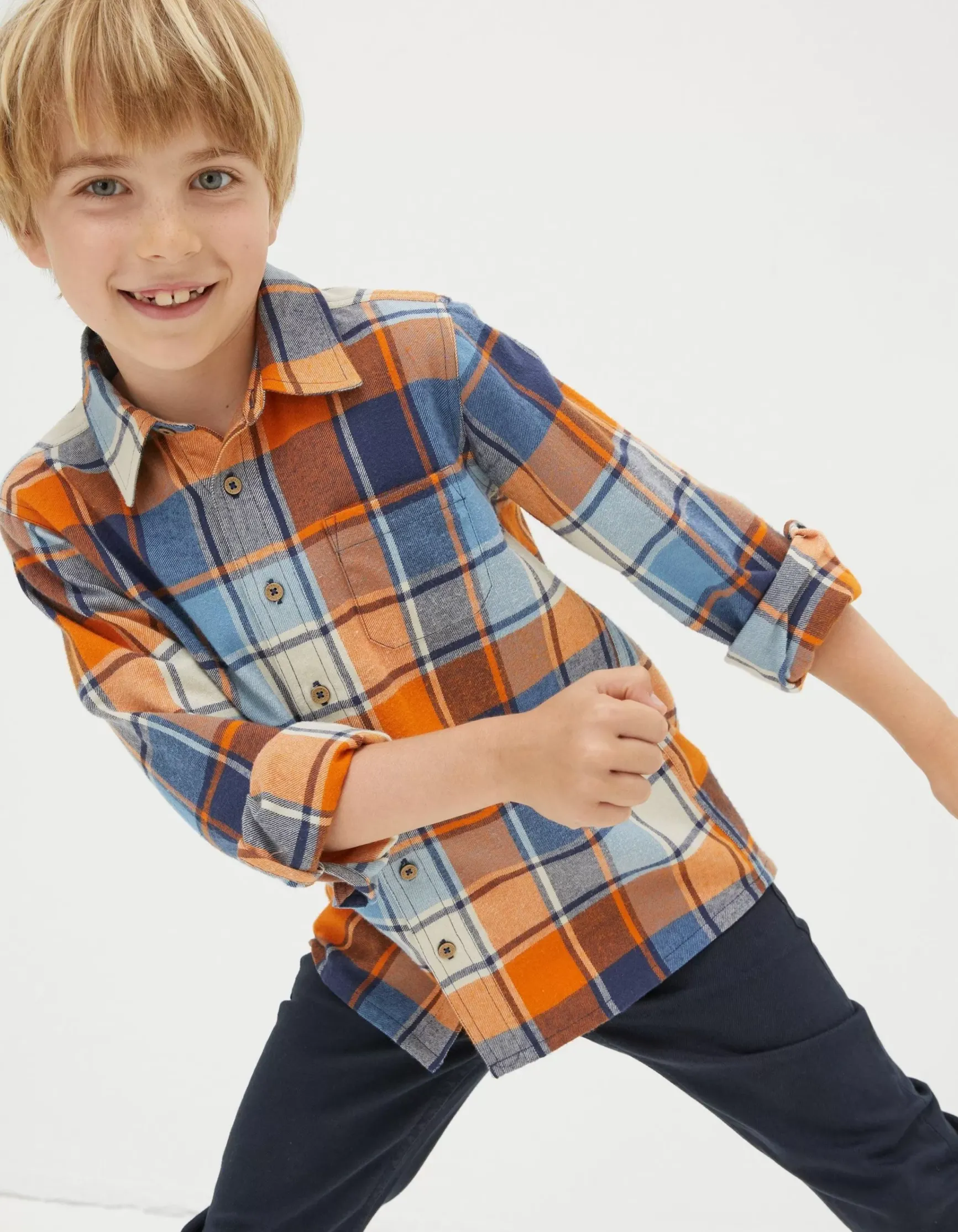 FatFace Arlo Check Shirt|Boys View All