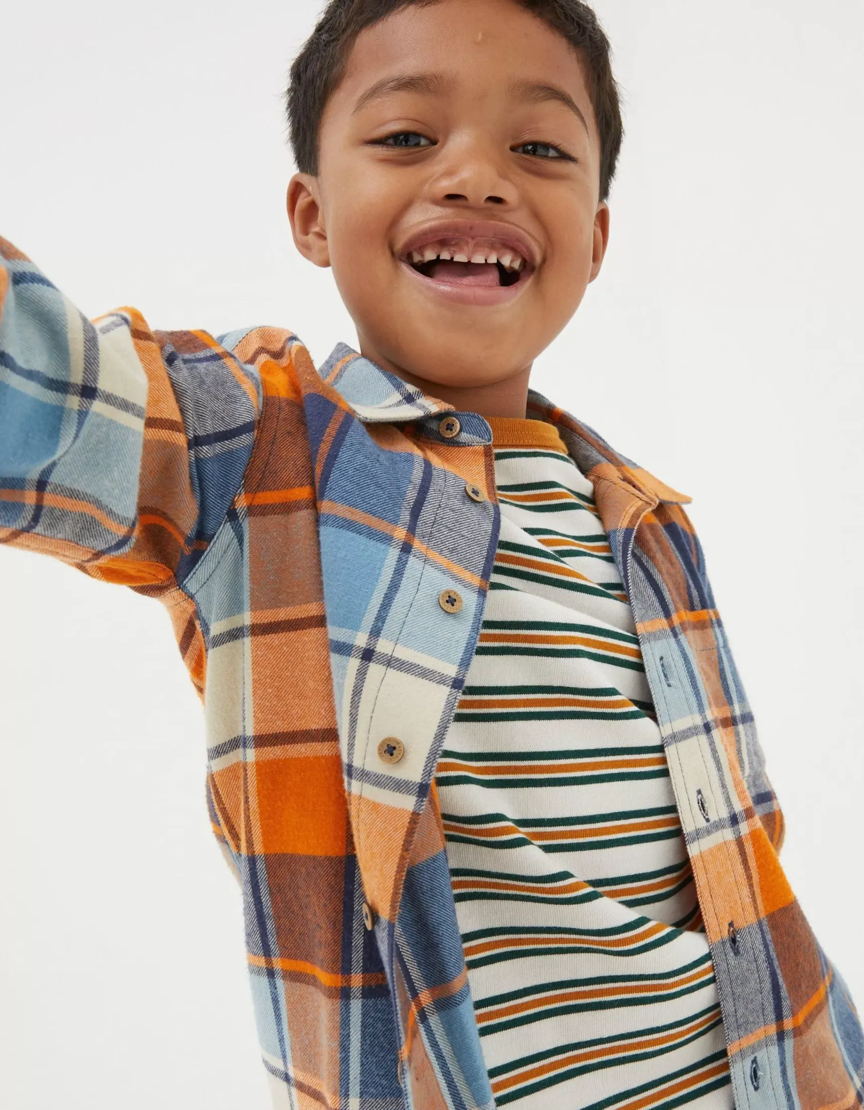 FatFace Arlo Check Shirt|Boys View All