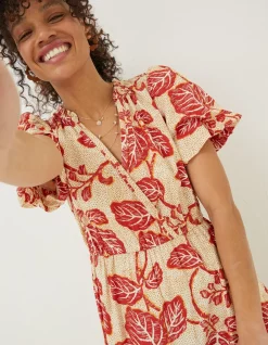 FatFace Aubrey Vine Floral Maxi Dress|Women Dresses