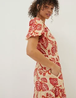 FatFace Aubrey Vine Floral Maxi Dress|Women Dresses