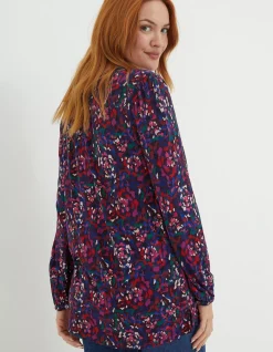 FatFace Aurelia Abstract Marks Tunic|Women Tops & T-Shirts