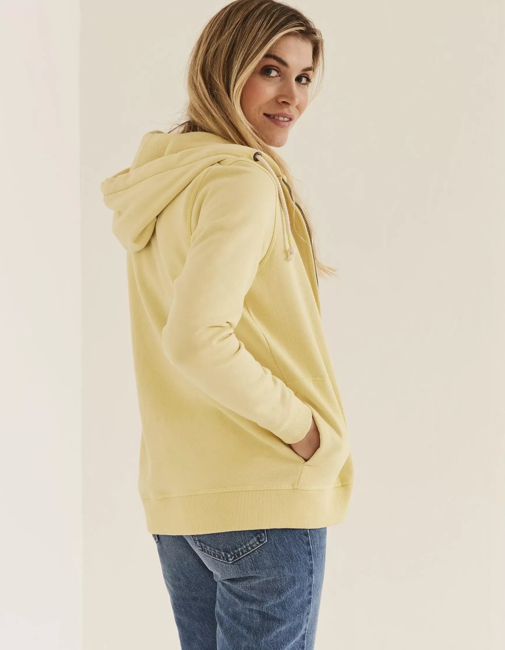 FatFace Ava Zip Thru Hoodie|Women Sweatshirts & Hoodies