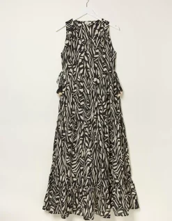 FatFace Avery Paint Stroke Midi Dress|Women Dresses