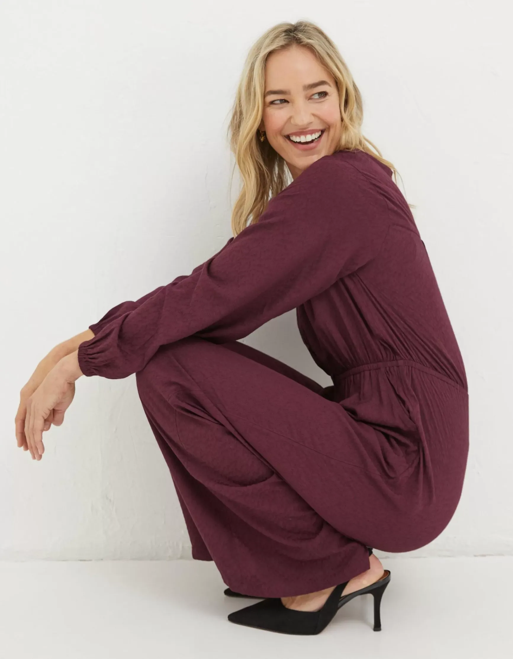 FatFace Avery Wide Leg Jumpsuit|Women View All
