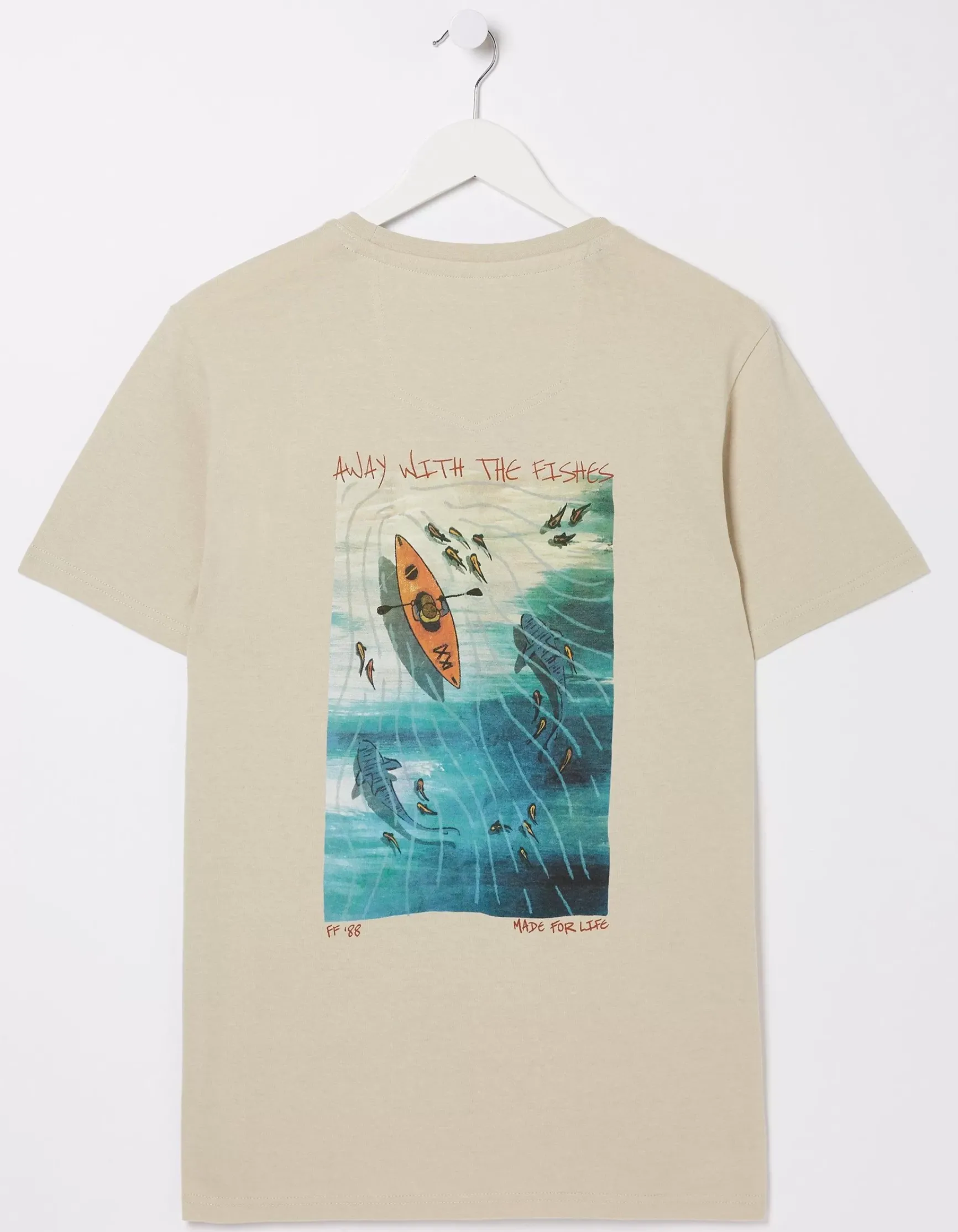FatFace Away With The Fishes T-Shirt|Men View All
