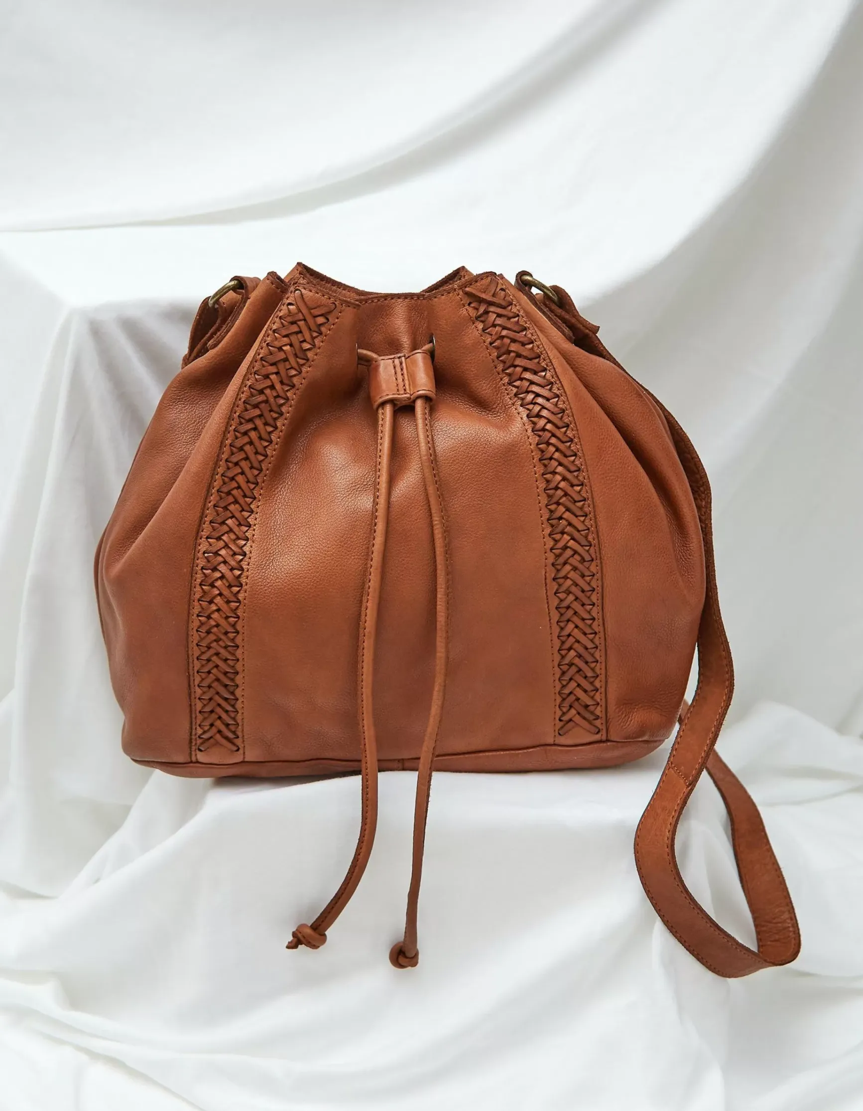 FatFace Awna Leather Bucket Bag|Women View All