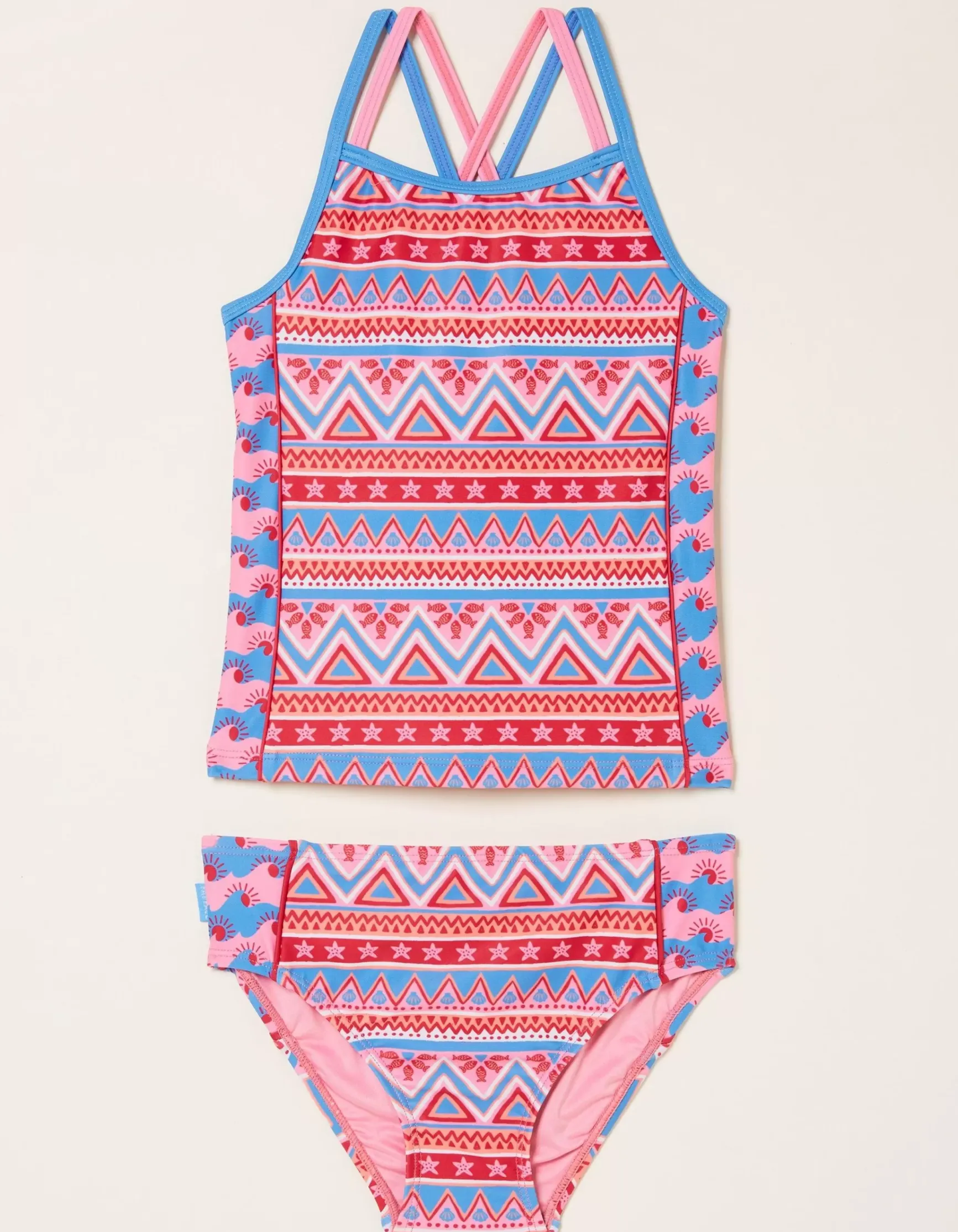 FatFace Aztec Tankini|Girls View All