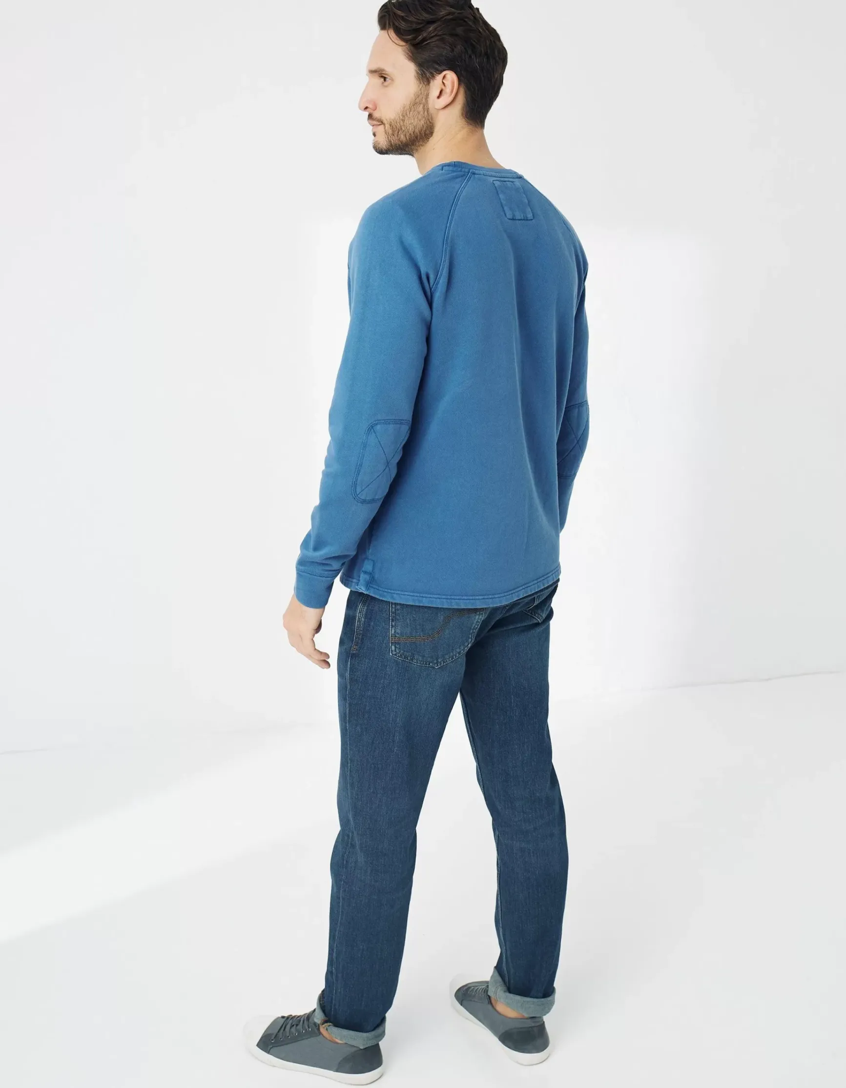 FatFace Bay Crew Neck Sweat|Men Sweatshirts & Hoodies