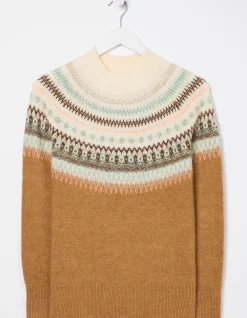 FatFace Bea Yoke Fairisle Jumper|Women Knitwear