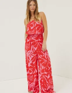 FatFace Beach Wear Bennie Ikat Jumpsuit|Women Jumpsuits & Playsuits