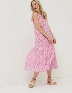 FatFace Beachwear Ayanna Paisley Midi Dress|Women Dresses