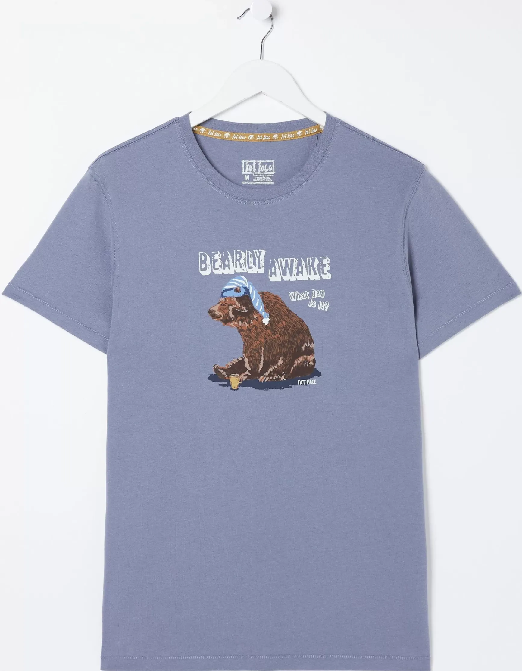 FatFace Bearly Awake T-Shirt|Men View All