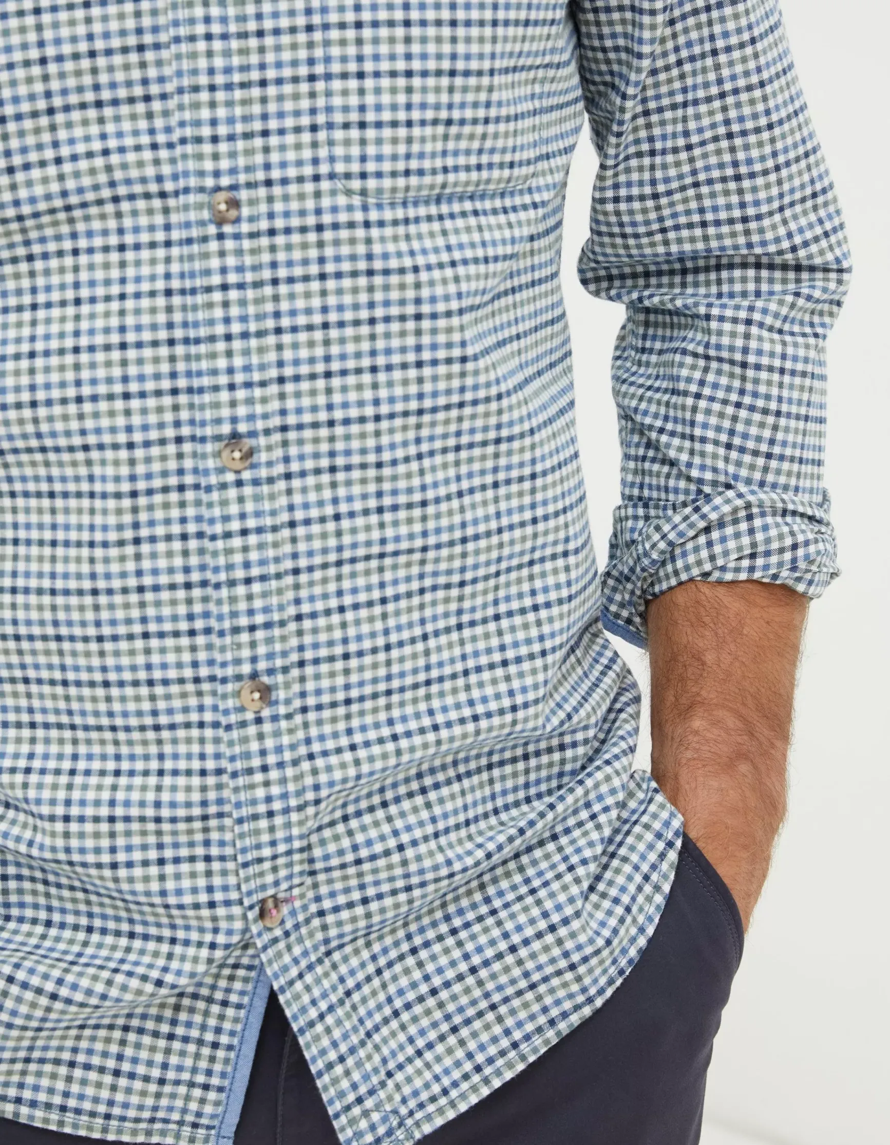 FatFace Benton Gingham Shirt|Men Shirts