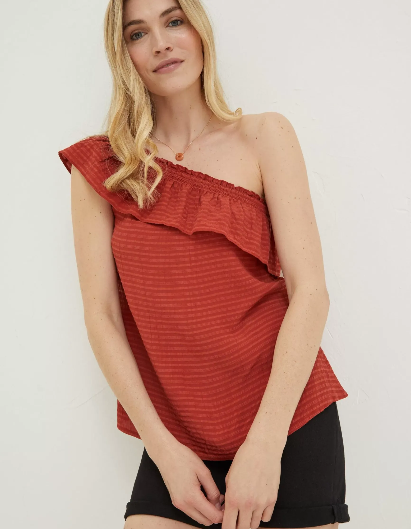 FatFace Bernie Asymmetric Cami Top|Women Shirts & Blouses
